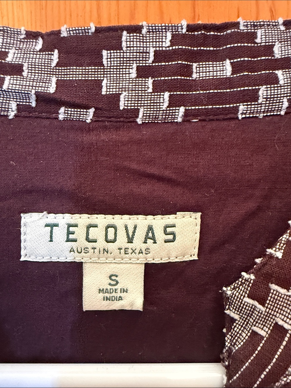 Tecovas Brown and cream small - Picture 4 of 11
